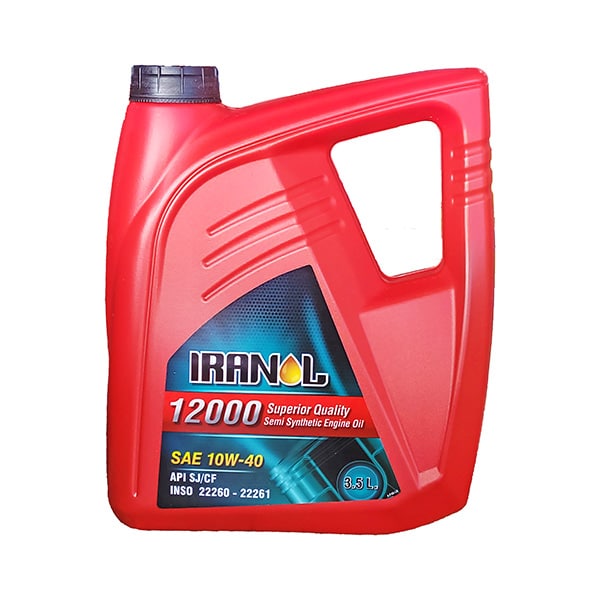 ایرانول 12000 10W-40 کارتن 6 (3.5لیتر)