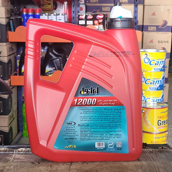 ایرانول 12000 10W-40 کارتن 6 (3.5لیتر)