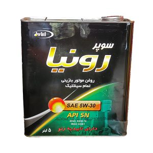ایرانول Super Ronia با تاییدیه رنو 5W-30 کارتن 4 (5لیتر)