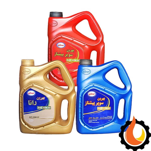 پکیج روغن عمده سوپر پیشتاز 20W-50, 10W40 ورانا 10W-40